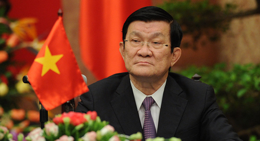 ປະທານປະເທດເຈືອງເຕີນຊາງຕ້ອນຮັບການນຳກຸ່ມບໍລິສັດGE